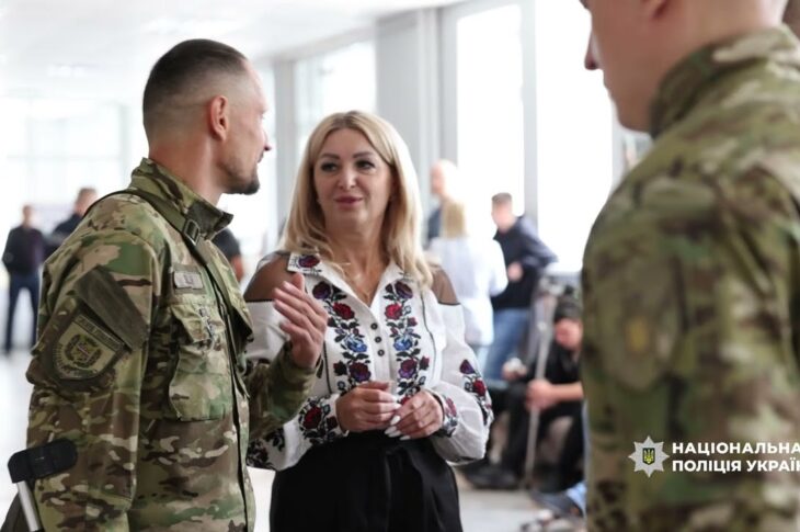 Відбувся показ документальної стрічки Ю. Бутусова "35 днів оборони Торецька" бригадою поліції «Лють»