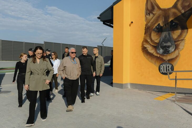 Офіційне відкриття нового кінологічного центру поліції Київщини