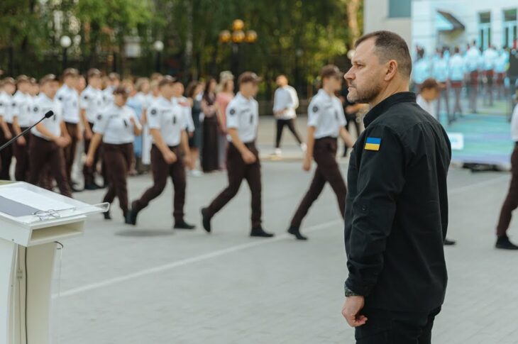 🔔 Майбутнє України – дійсно у ваших руках | Ігор Клименко відвідав урочистості у ліцеї МВС