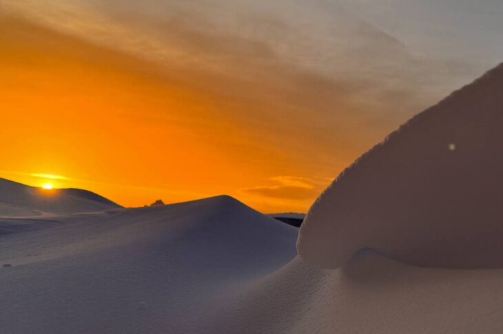 Новини світу - Антарктичне диво: на Вернадському зафіксували застиглі хвилі зі снігу