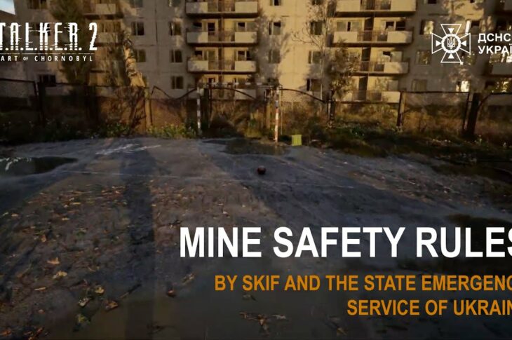 Skif from S.T.A.L.K.E.R. 2 helps State Emergency Service of Ukraine save lives