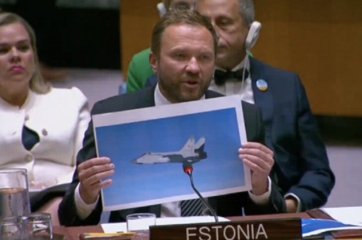 Новини світу - Естонія в ООН показала, як збрехали росіяни