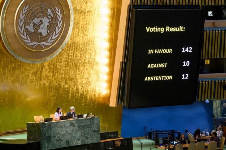 Новини світу - Генасамблея ООН підтримала створення Палестини