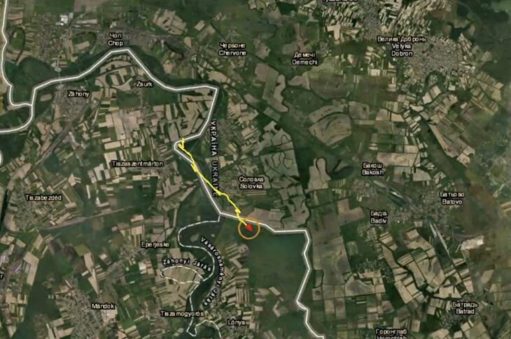 Новини України - Генштаб показав докази зальоту угорського дрона