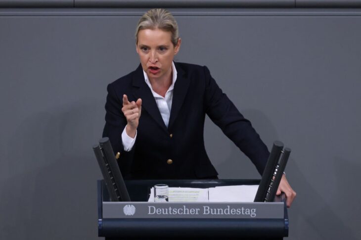 Новини світу - Глава Альтернативи для Німеччини розкритикувала Путіна