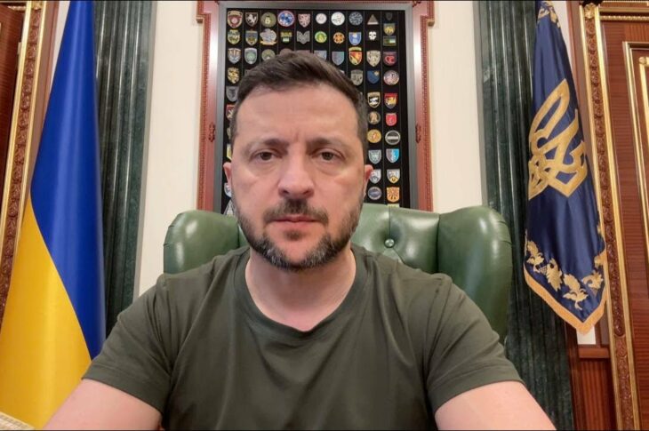 Звернення Володимира Зеленського наприкінці 1292-го дня війни