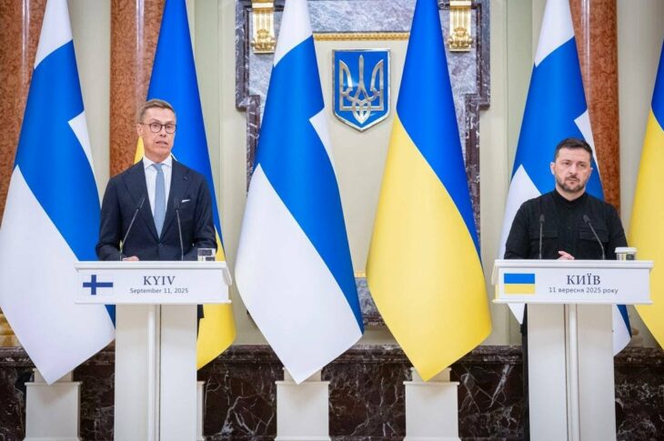 Заяви для медіа Володимира Зеленського й Александра Стубба