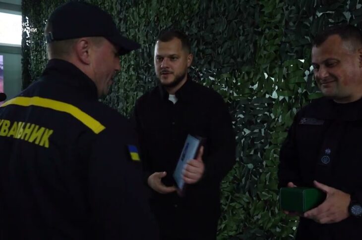 З нагоди Дня рятівника України надзвичайники отримали державні та відомчі відзнаки