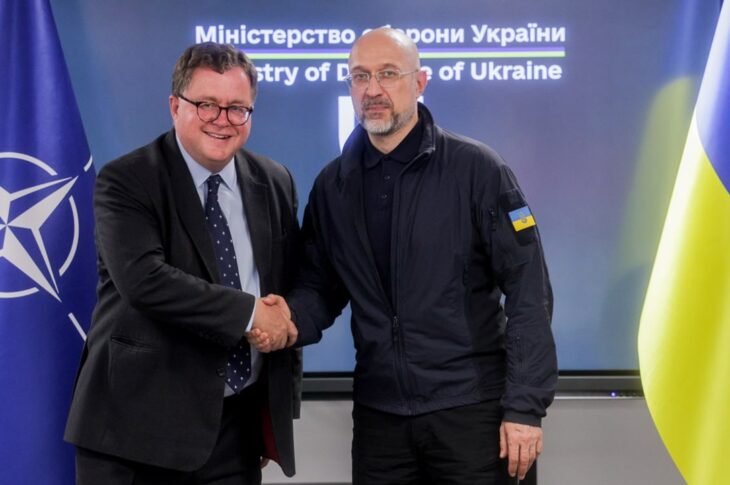 Новини України - Шмигаль зустрівся з представником НАТО