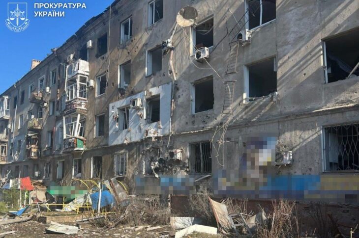 Новини України - У Краматорську дев'ять поранених через удар бомби