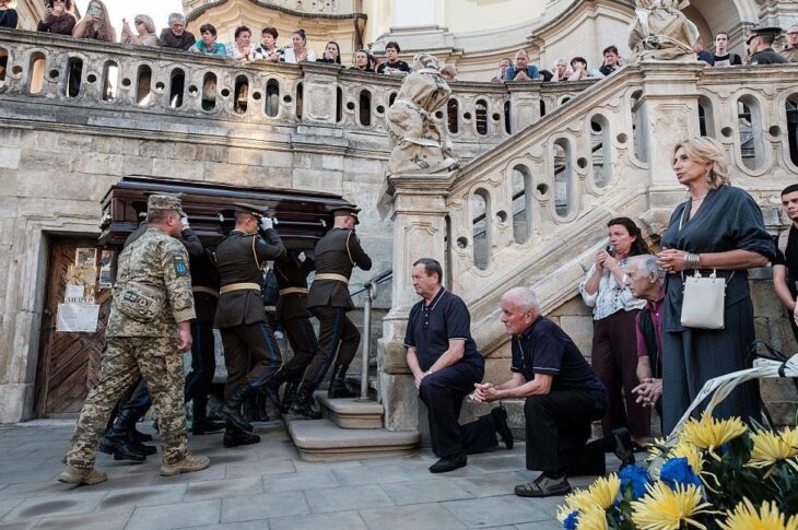 Новини України - У Львові проходить церемонія прощання з Парубієм