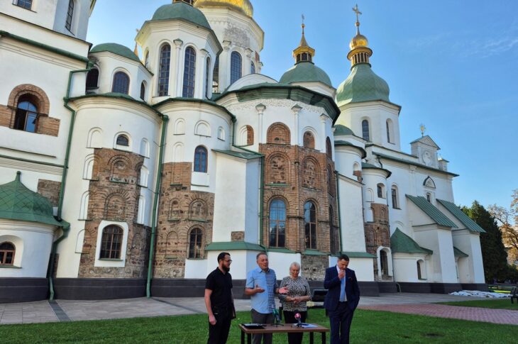 Новини України - У Софії Київській успішно завершили проєкт з порятунку стін