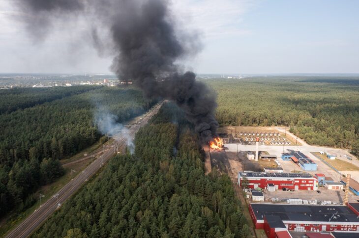 Новини світу - У Вільнюсі вибухнули вагони зі зрідженим газом