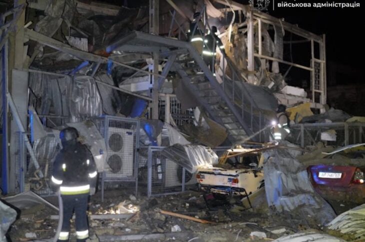 Новини України - У Запоріжжі два влучання, тисячі людей без світла