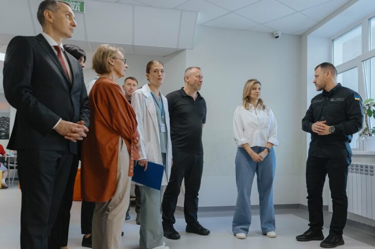 Олена Зеленська відвідала провідний медичний центр ментального здоров’я МВС