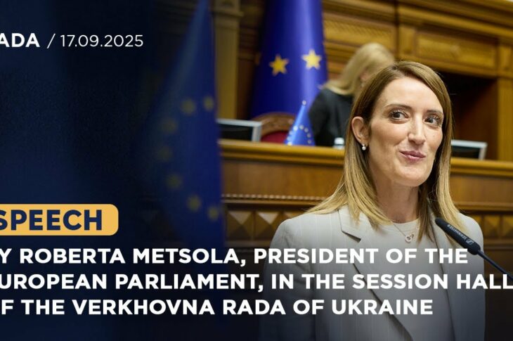 Speech by Roberta Metsola, President of the European Parliament, in the Verkhovna Rada of Ukraine