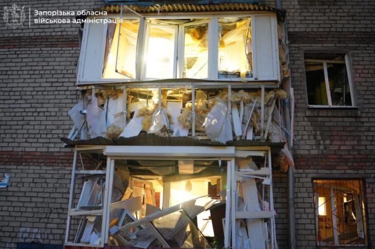 Новини України - Запоріжжя під атакою "шахедів", є руйнування