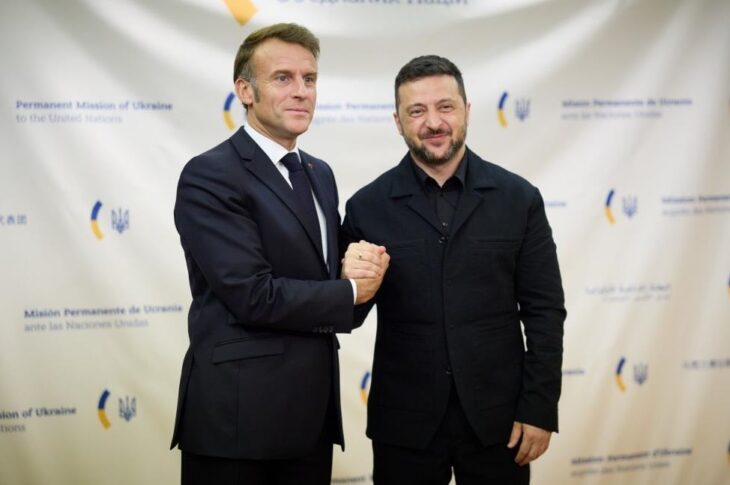 Новини України - Зеленський обговорив із Макроном використання заморожених активів РФ