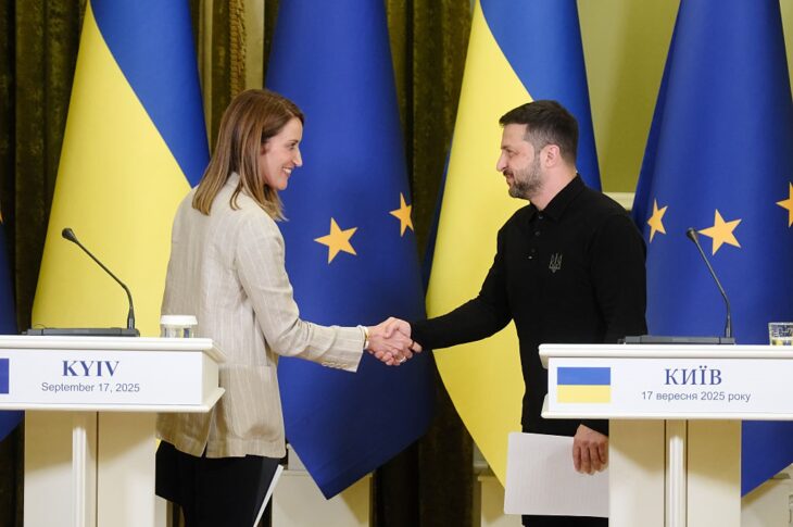 Новини України - Зеленський зустрівся з головою Європарламенту