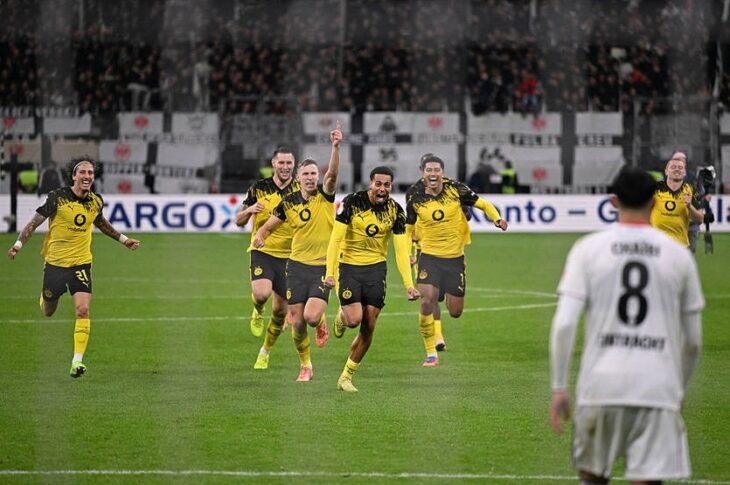 Новини спорту - Боруссія Дортмунд вибила Айнтрахт з Кубка Німеччини по пенальті