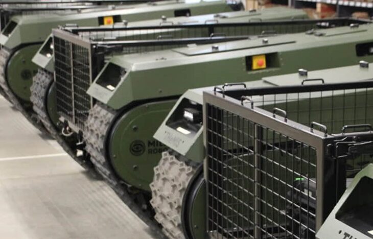 Новини світу - Естонія передасть Україні понад 150 бойових роботів THeMIS