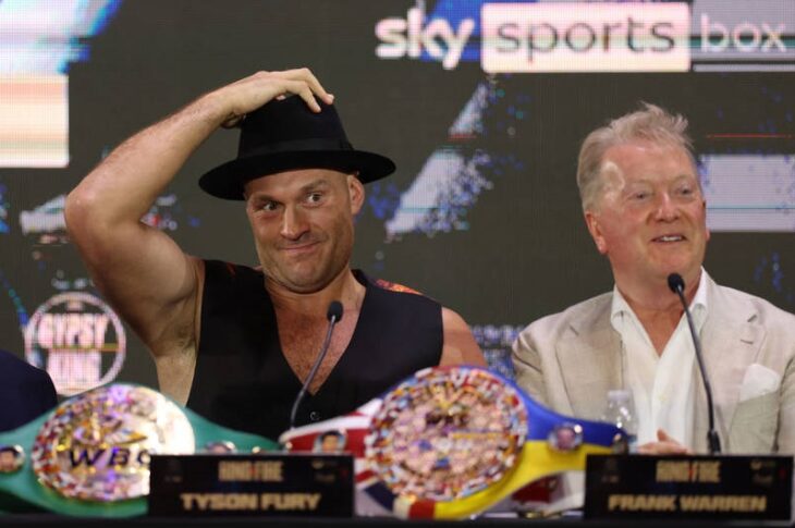 Новини спорту - Френк Воррен розмірковує про бій Ф&rsquo;юрі, якщо йому в суперники дати Джошуа