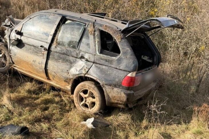 Новини України - На Одещині перекинувся автомобіль з ухилянтами