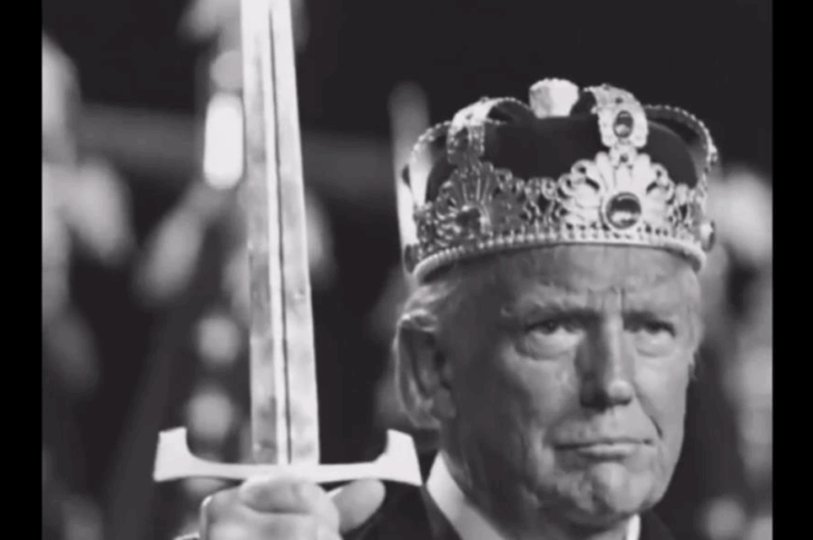 Новини світу - На тлі протестів у США Венс опублікував відео з Трампом в образі короля