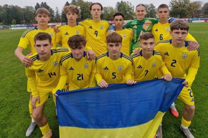 Новини спорту - На євротурнірі збірна України U-17 у кваліфікації здобула першу перемогу
