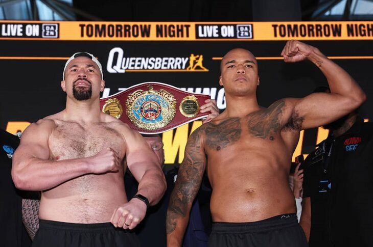 Новини спорту - На зважуванні перед боєм Паркер і Вордлі показали різну вагу