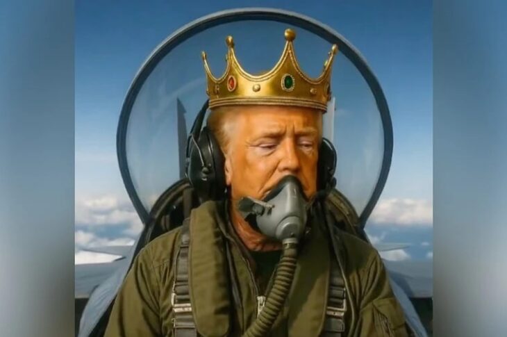 Новини світу - Нове відео Трампа: "король" атакує фекаліями протестувальників з літака