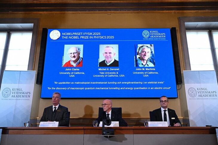 Технології - Оголошено лауреатів Нобелівської премії-2025 з фізики