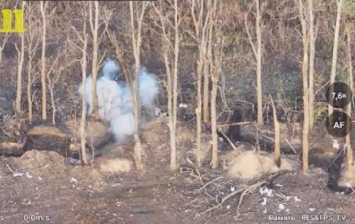 Новини України - У ДПСУ показали знищення позицій РФ на Курщині