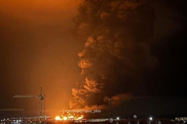 Новини України - У Феодосії знову палає нафтобаза