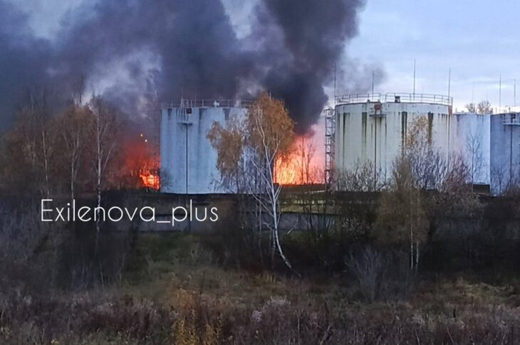 Новини світу - У Підмосков'ї зайнялася нафтобаза після атаки БпЛА