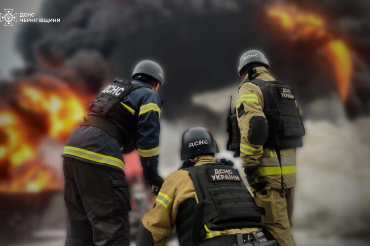 Новини України - Удар по нафтобазі в Прилуках: вирує сильна пожежа