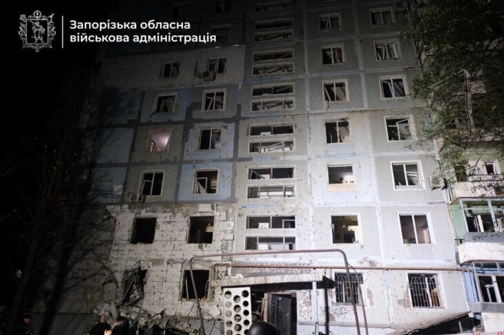 Новини України - Удар по Запоріжжю: загинула людина, дев&rsquo;ять поранені