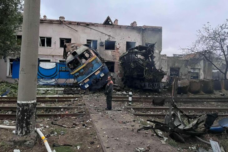 Новини України - Удари РФ по Україні: постраждало депо в Одесі