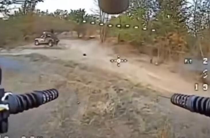 Новини України - Воїни СБУ показали відео знищень техніки росіян