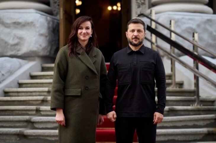 Новини України - Зеленський зустрівся із прем&rsquo;єркою Литви