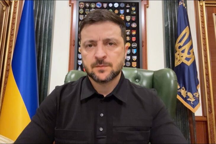 Звернення Володимира Зеленського наприкінці 1356-го дня війни