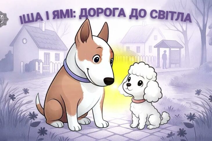 🐶 Іша і Ямі: дорога до світла ✨ казка для дітей