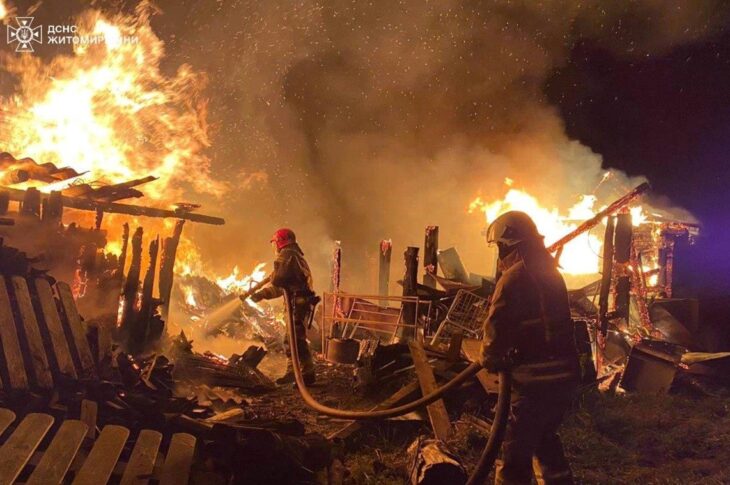 Новини України - На Житомирщині дві жінки загинули під час пожежі