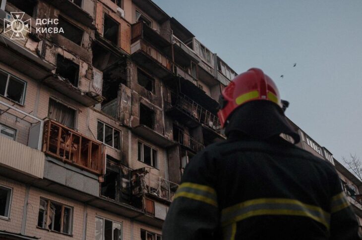 Новини Києва - У Києві завершили пошукові роботи після атаки Росії