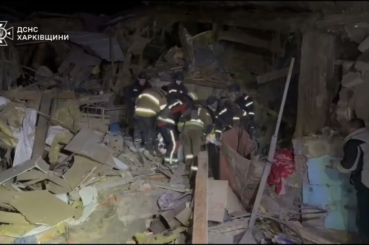 Харківщина: з-під завалів рятувальники деблокували тіла двох людей