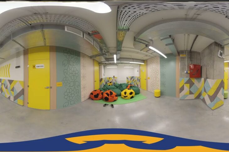 Зануртеся в атмосферу підземної школи | VR-екскурсія: колегіум «Елінт» м. Запоріжжя