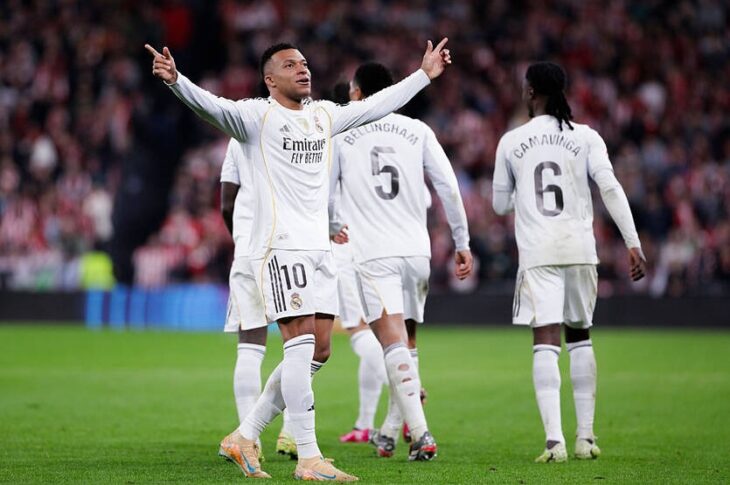 Новини спорту - Дубль Мбаппе допоміг Реалу розгромити Атлетік