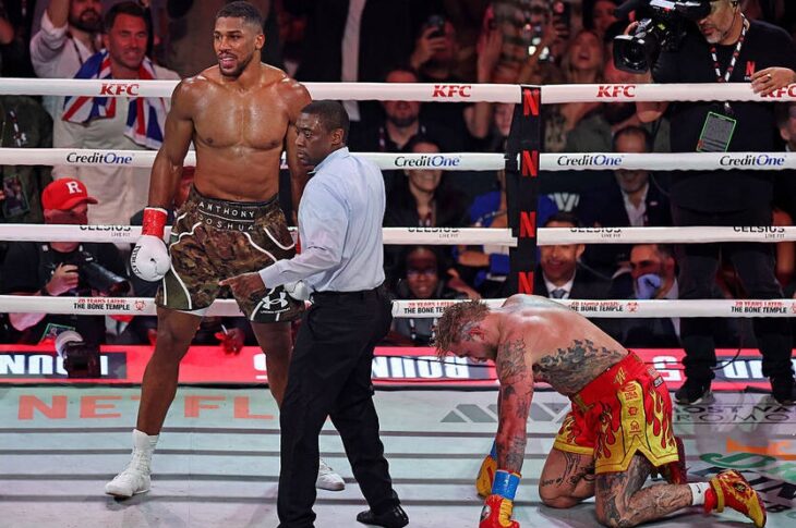Новини спорту - Ентоні Джошуа сказав, що в бою з Джейком Полом працював не так, як треба