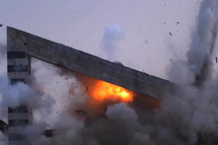 Новини світу - У Туреччині показали в дії боєприпас для ураження бункерів