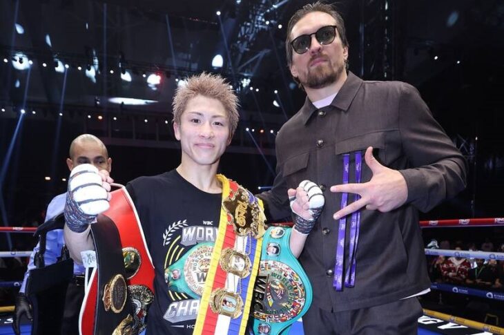 Новини спорту - Усик привітав Іноуе з перемогою на ринзі